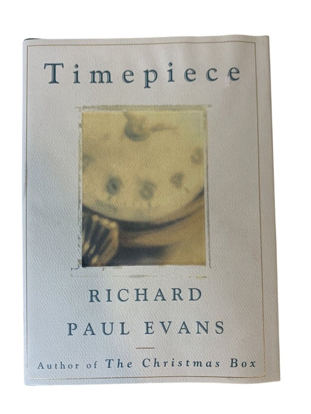 Timepiece Richard Paul Evans Hardcover 1996 First Edition Inspirational Novel DJ